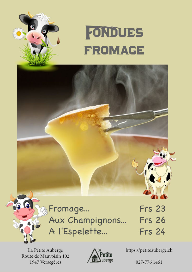 fondues fromages