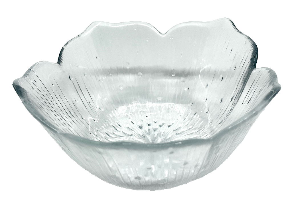 Coupelle en verre feuille photo 1
