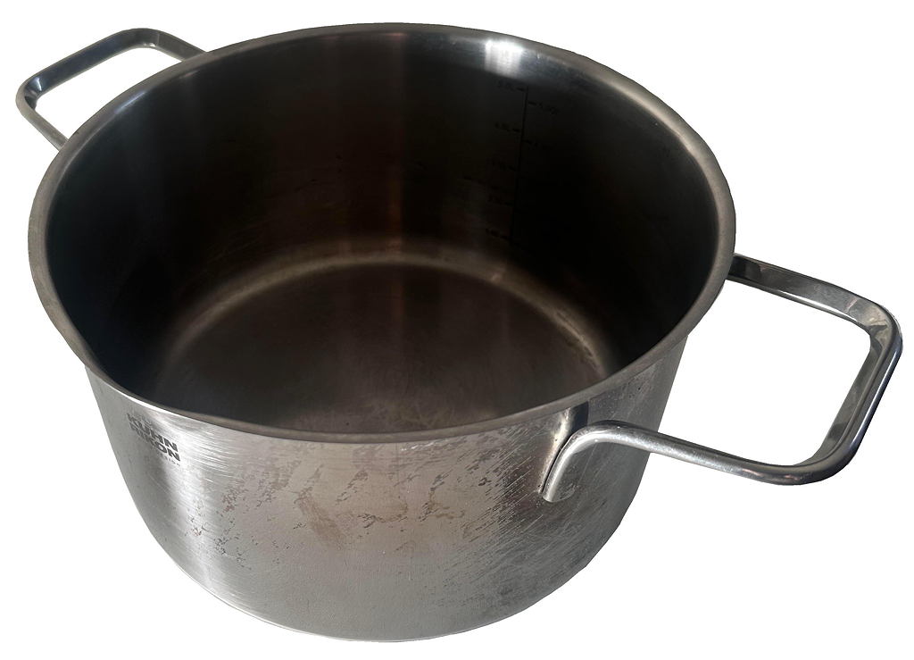 Casserole Kuhn-Rikon ø24 ↧14 avec mesures 5,5lt photo 1