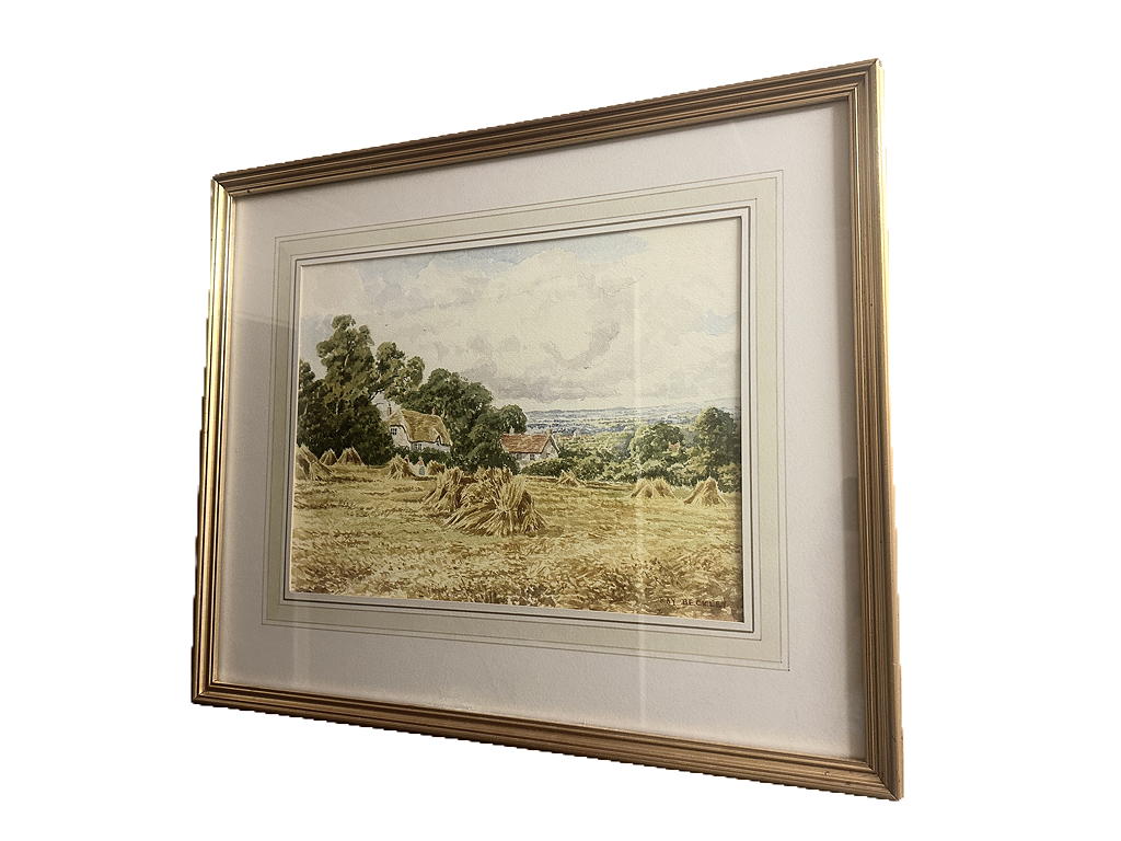 Aquarelle de campagne anglaise. photo 1
