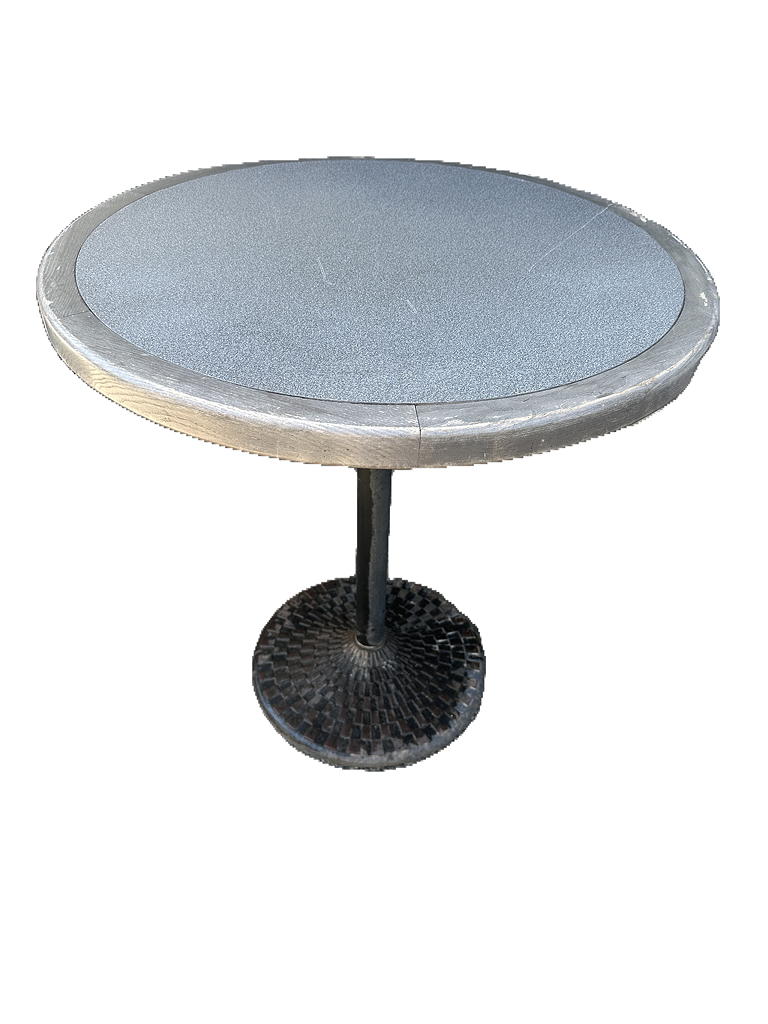 Tables terrasse pied fonte ø75 photo 1